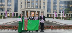 Türkmenistanly mekdep okuwçylary Hytaýda geçirilen olimpiadada üstünlik gazandylar