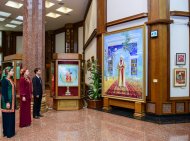 Türkmenistan Devlet Müzesi'nde Magtymguly'nin şiirlerine adanan bir sergi düzenlendi