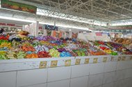 Фоторепортаж:  Широкий ассортимент доступных и высококачественных продуктов питания на рынках Туркменистана