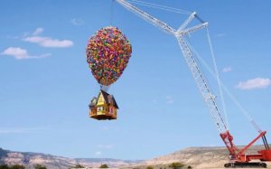 Летающий дом из мультфильма «Вверх» выставили на Airbnb