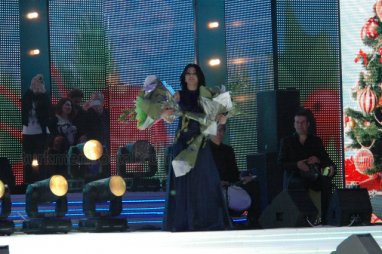 Photoreport: Concert of Lebanese singer Haifa Wehbi in Ashgabat