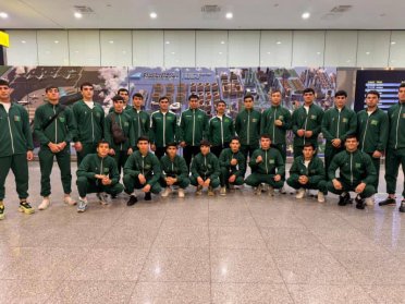Сборная Туркменистана по боксу (U22) выступает на чемпионате Азии в Астане
