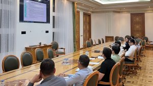 An electronic data exchange system has been launched in Turkmenistan