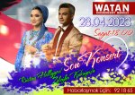 28 апреля Рустем Халлыев и Зулейха Какаева выступят на шоу-концерте в ККЗ «Ватан»