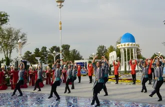 Tashkent Park in Ashgabat