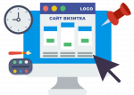 Дизайн сайта визитки в Туркменистане