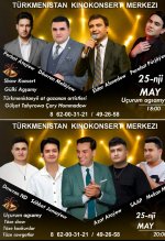 «Türkmenistan» kinokonsert merkezi konserte çagyrýar