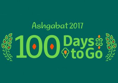 В Мары состоялись торжества по случаю 100 дней до начала Азиады-2017