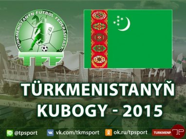 19-njy sentýabrda futbol boýunça Türkmenistanyň Kubogynyň çärýek finalynyň jogap duşuşyklary geçiriler