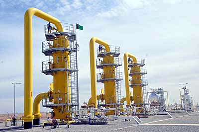 Получены промышленные притоки природного газа  на площади Халкабат (Восточный Туркменистан)