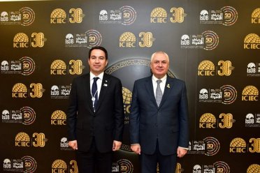 Türkmenistan Devlet Dış Ekonomik İşler Bankası’nın Başkanı, ICIEC Direktörü ile görüştü
