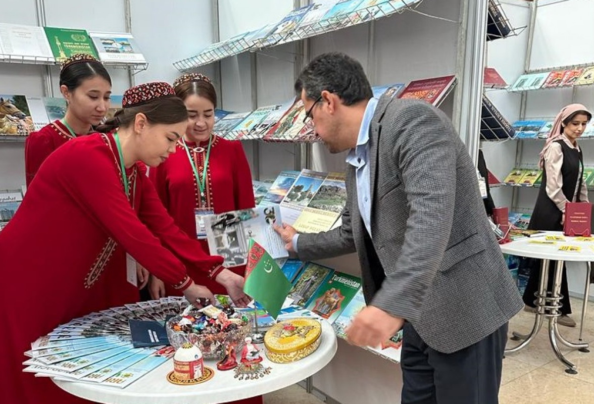 
Türkmenistan «Kitap Duşenbe — 2023» halkara kitap sergisine gatnaşýar 