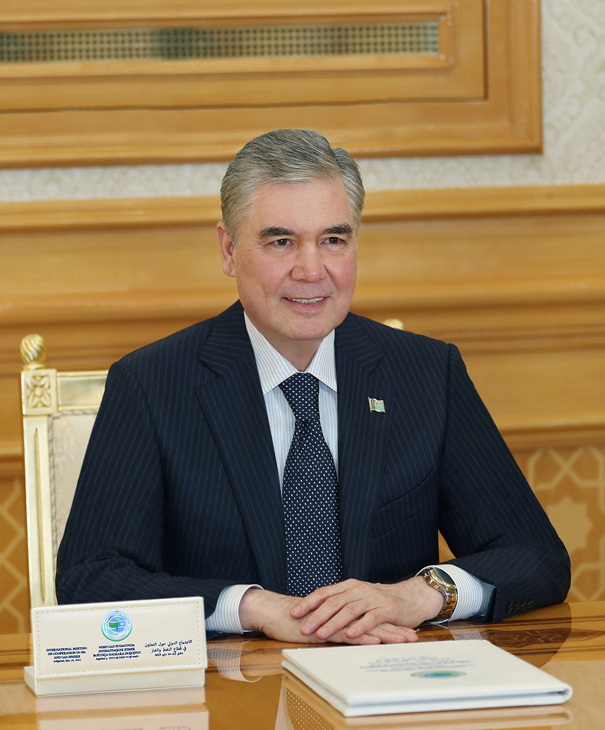 
Gurbanguly Berdimuhamedow BAE-niň döwlet ýolbaşçylaryny Türkmenistana sapar bilen gelmäge çagyrdy 