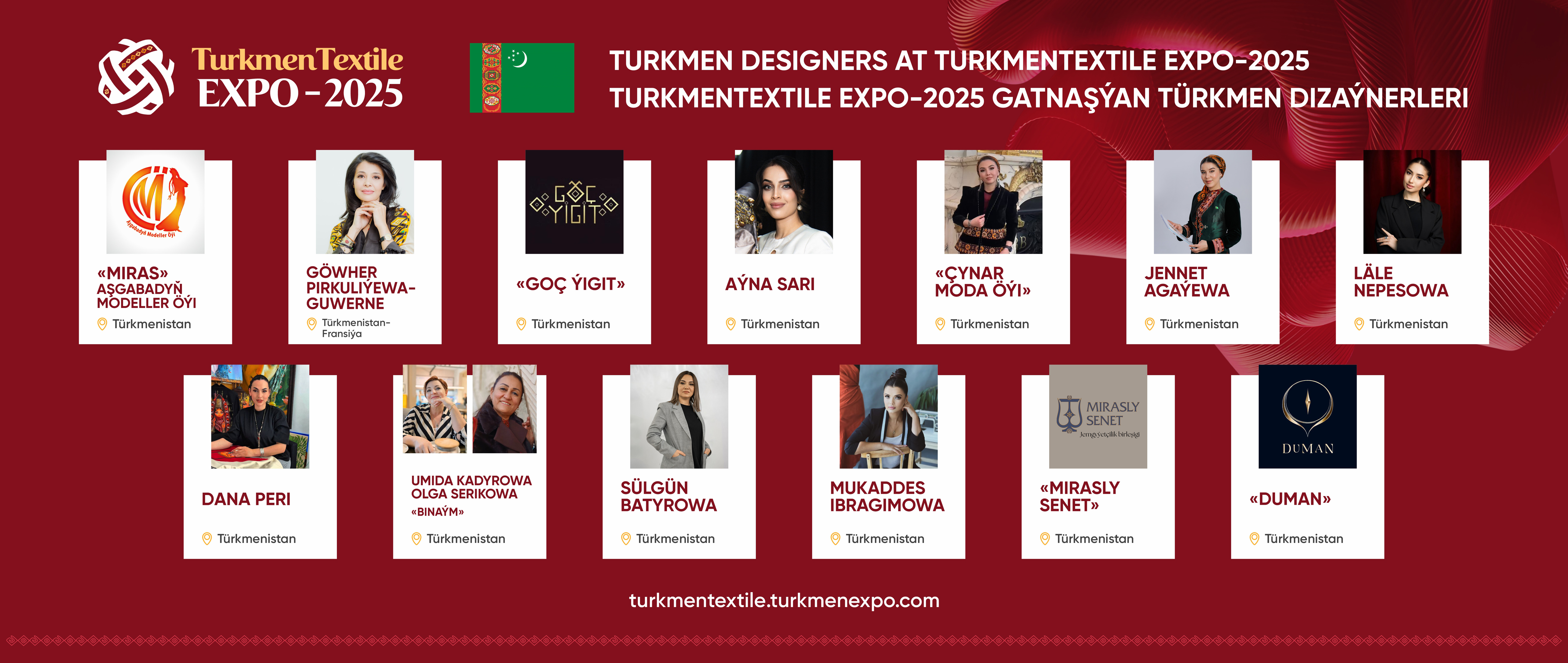 Aşgabat «TurkmenTextile Expo-2025» uly moda sergisine taýýarlanýar