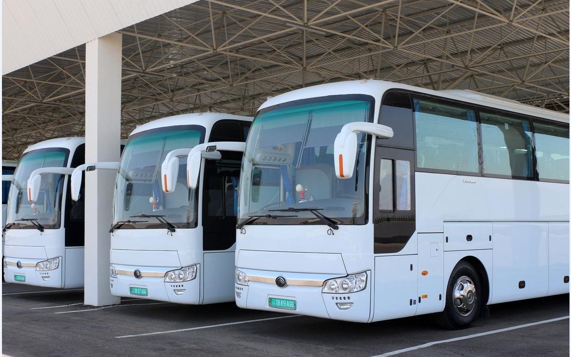 
20-nji maýdan başlap Aşgabat - Türkmenbaşy ugry boýunça goşmaça awtobus gatnawy işe girizilýär 