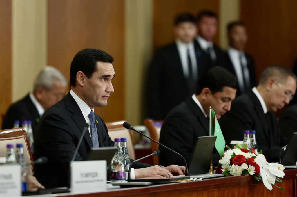 Türkmenistanyň we Mongoliýanyň Prezidentileriniň arasynda gepleşikler geçirildi