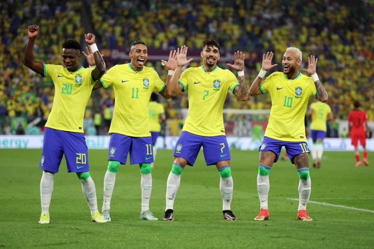 
DÇ-2022: Braziliýa çärýek finalda Horwatiýa bilen oýnar 