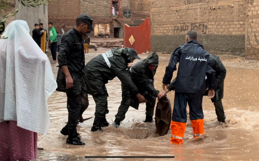 
Marrakeşiň etraplaryny çabga gark etdi 