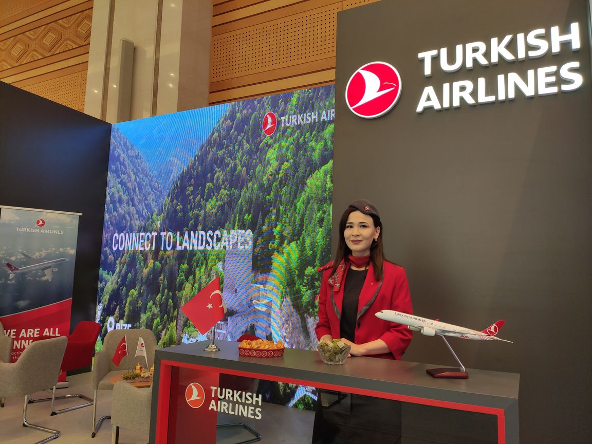 
«Turkish Airlines» Aşgabat şäheriniň gününe bagyşlanan sergä gatnaşýar 