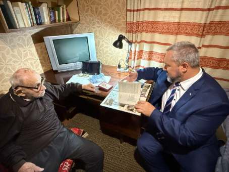 Aşgabatly weteranlara Beýik Ýeňşiň 80 ýyllygy mynasybetli medallar gowşuryldy