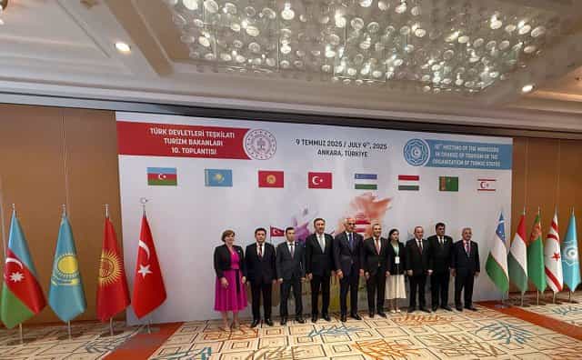 Türkmenistan heyeti, Türk Devletleri Teşkilatı Turizm Bakanları 10. toplantısına katıldı