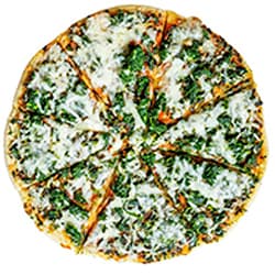 Пицца со шпинатом