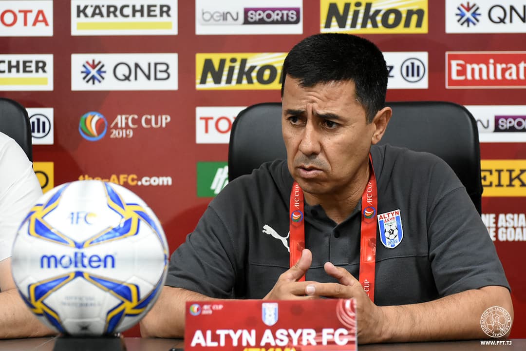 Язкули Ходжагельдыев: «Мы заслужили путёвку в следующий раунд Кубка АФК»