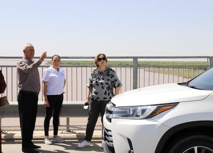 The UNDP Resident Representative in Turkmenistan visited the Amudarya Nature Reserve