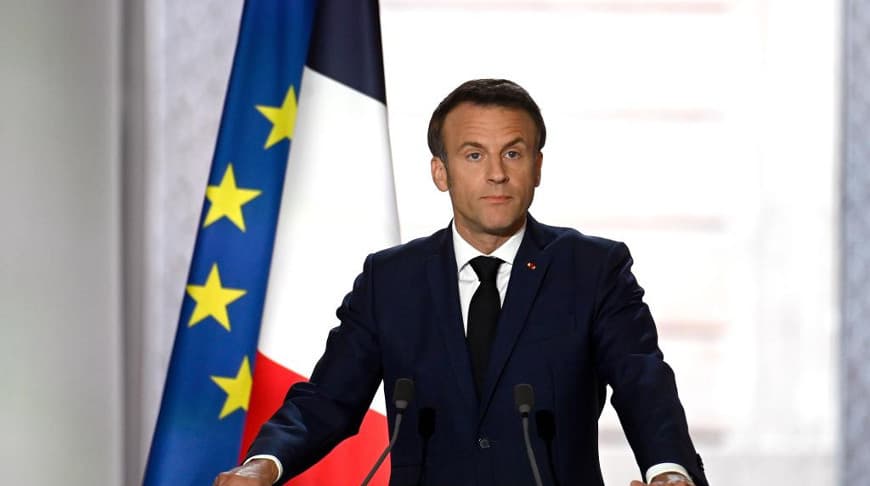 Makron: Fransuz-türkmen gatnaşyklarynyň oňyn ösüşi bizi guwandyrýar