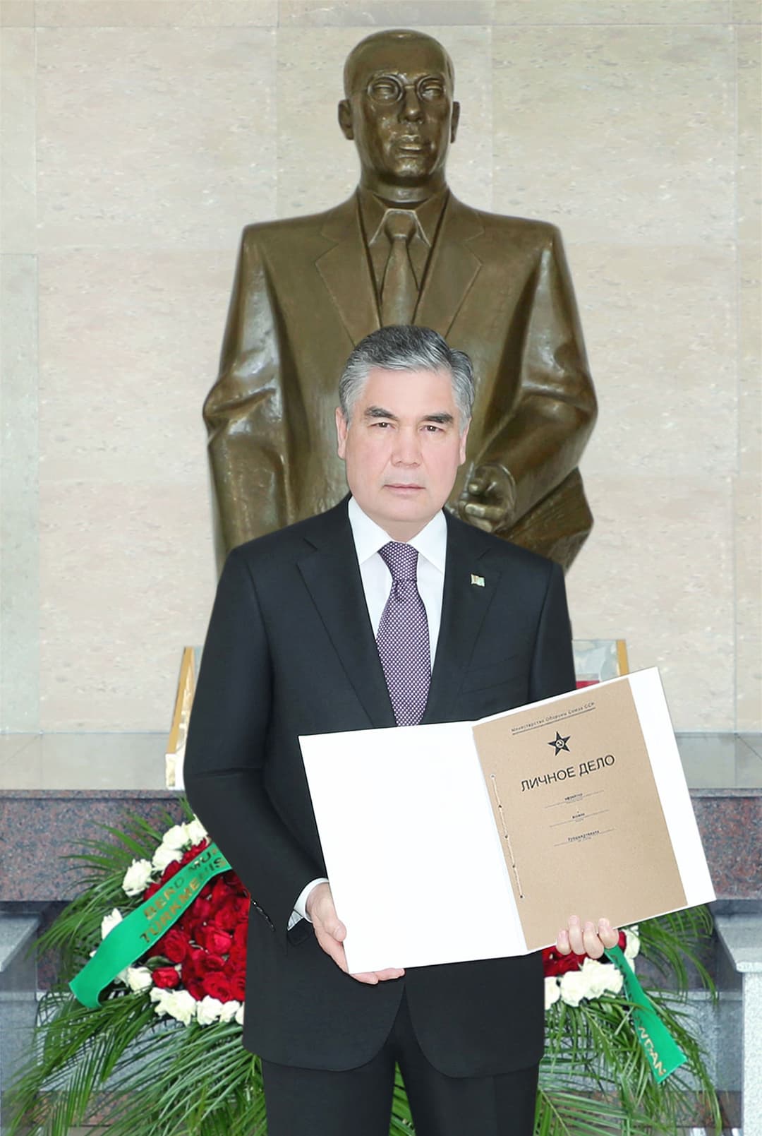 Gurbanguly Berdimuhamedov donates commemorative relics to Berdimuhamed Annayev military school