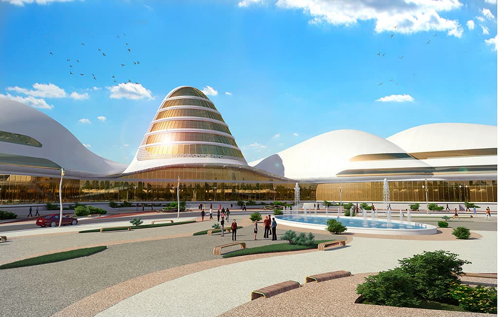 Фешенебельный отель «Каракум» с бизнес-центром станет новой достопримечательностью столицы