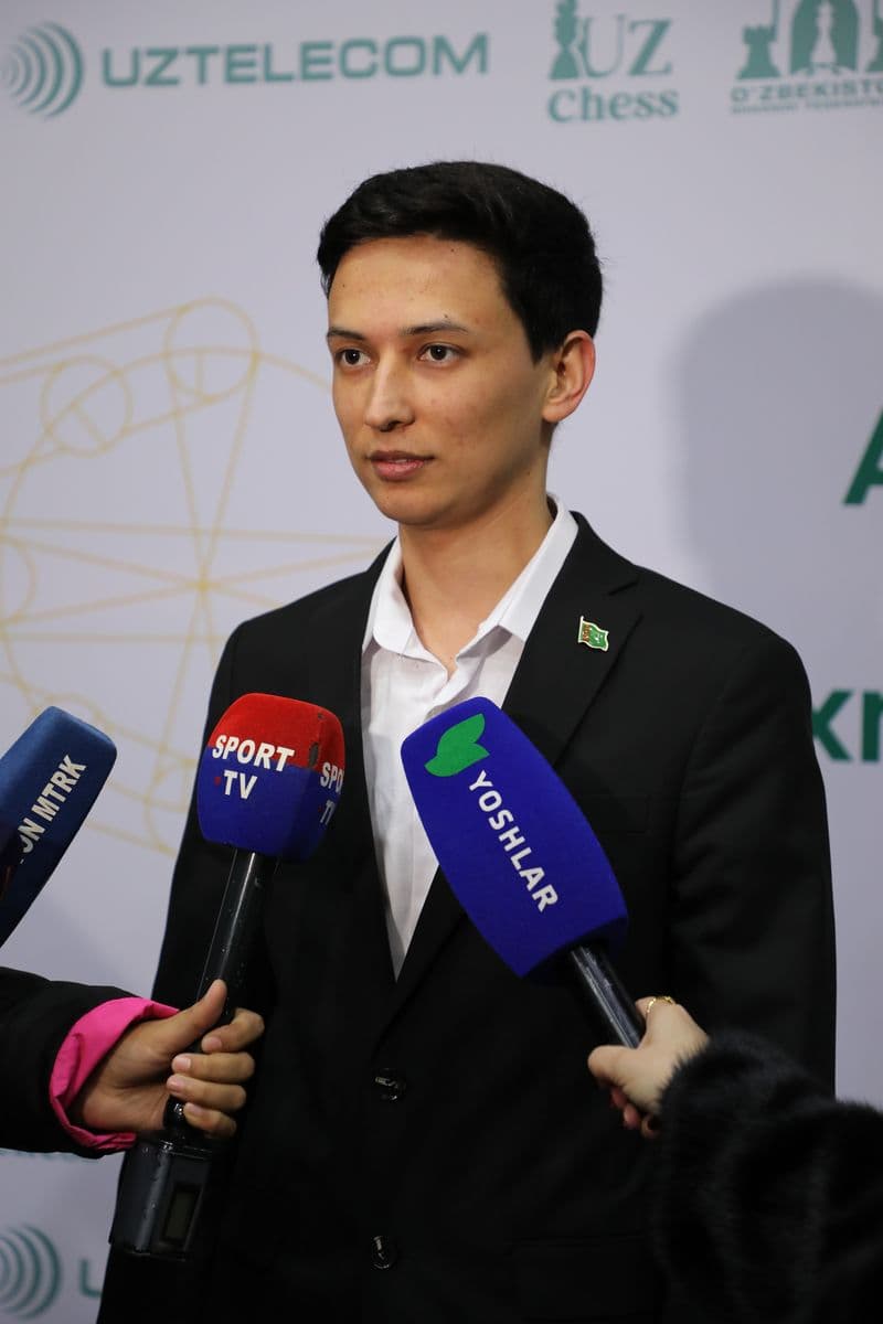 Туркменский шахматист завоевал золото на турнире в Ташкенте