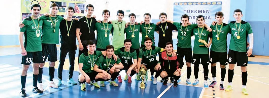 The “Maliechi” team became the winner of the futsal competition among the universities of Turkmenistan