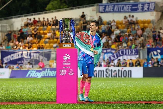 Ruslan Mingazov became the champion of Hong Kong with Kitchee