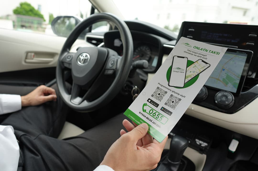 A new version of the Onlaýn taksi mobile application has been developed