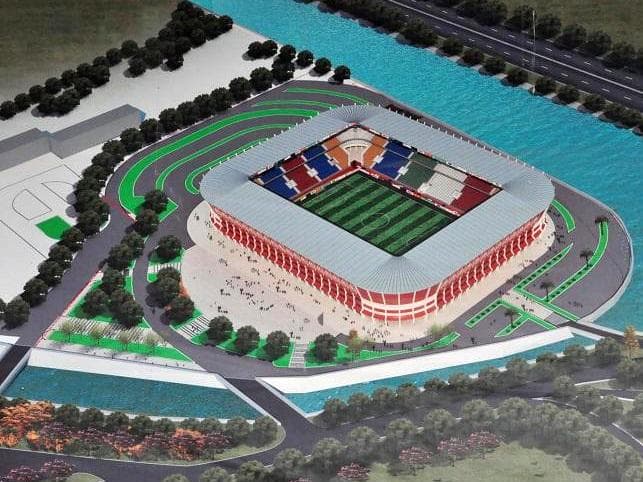 В Душанбе возводят современный 30-тысячный стадион