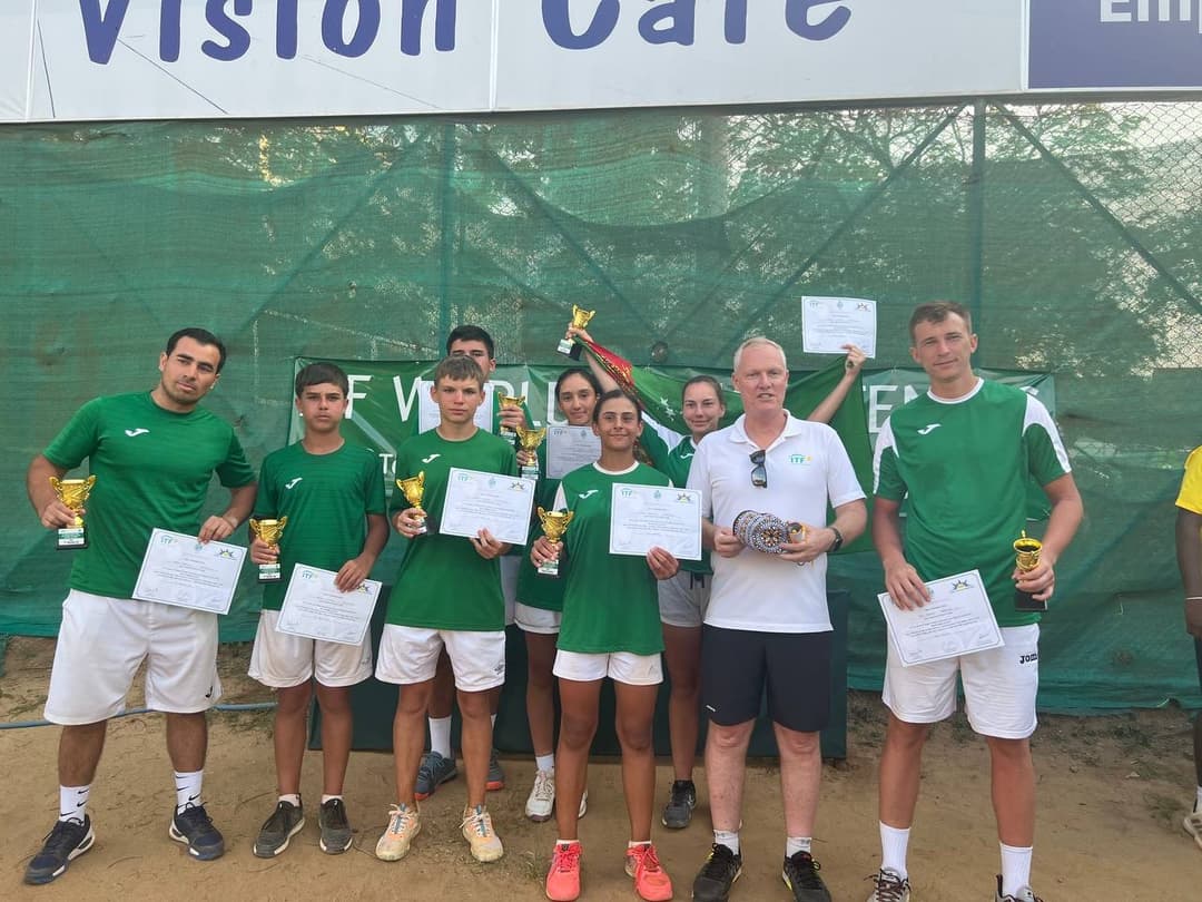 Türkmenistanly tennisçiler ― dünýä çempionatynyň saýlama ýaryşynyň bürünç medalynyň eýesi