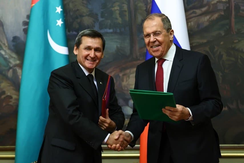 Главы МИД Туркменистана и России подписали Меморандум