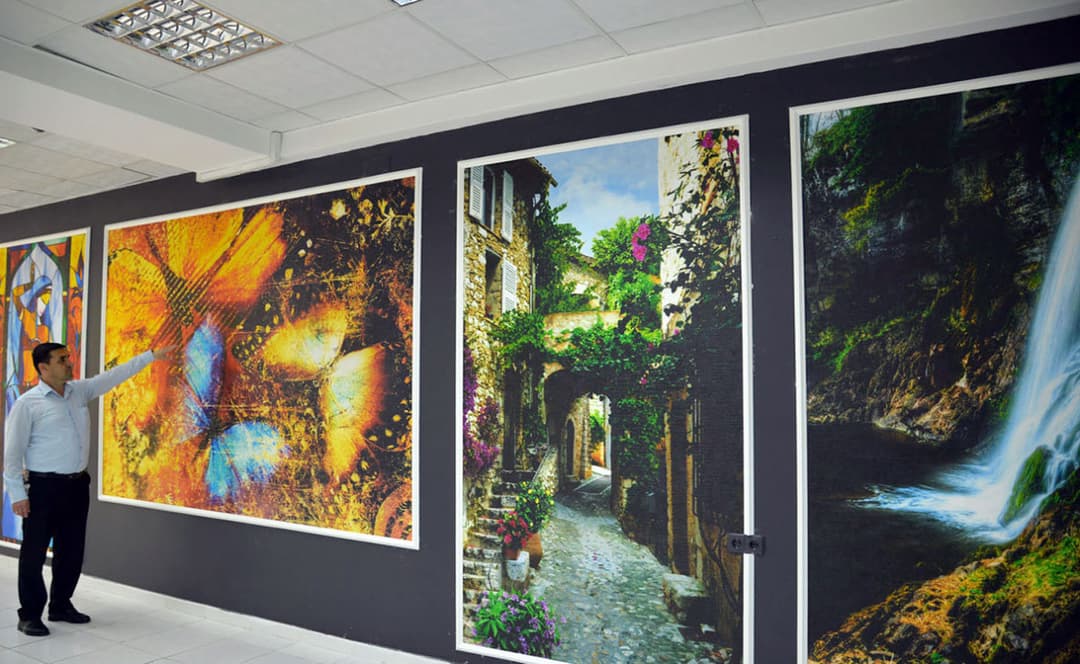 Туркменское предприятие освоило промышленное производство декоративных фресок