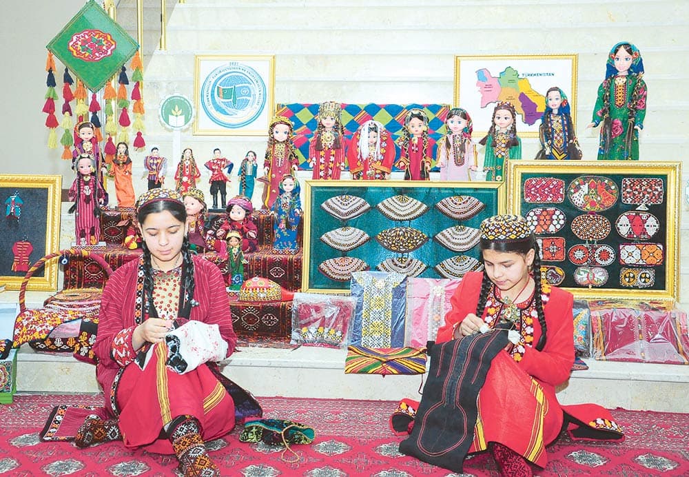 «Hünärim bar — hormatym bar» atly bäsleşigiň Ahal welaýat tapgyry geçirildi 