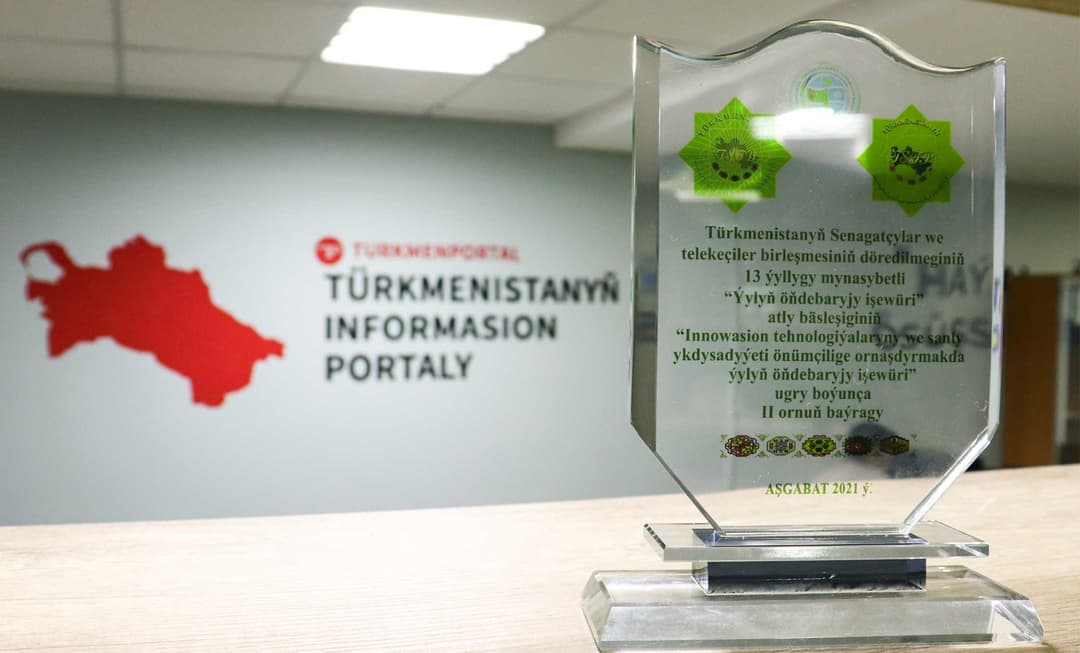 «Turkmenportal» habarlar saýty TSTB-niň bäsleşiginde ikinji orny eýeledi