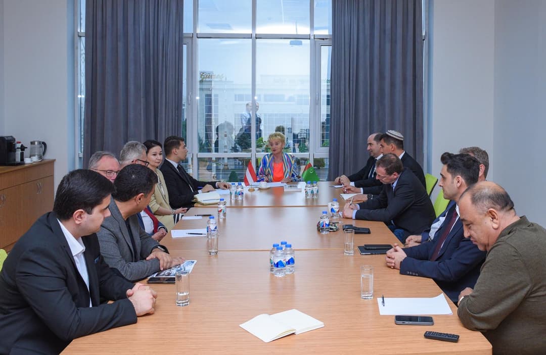 Впервые за 16 лет Австрийско-Туркменское Общество провело заседание в Ашхабаде