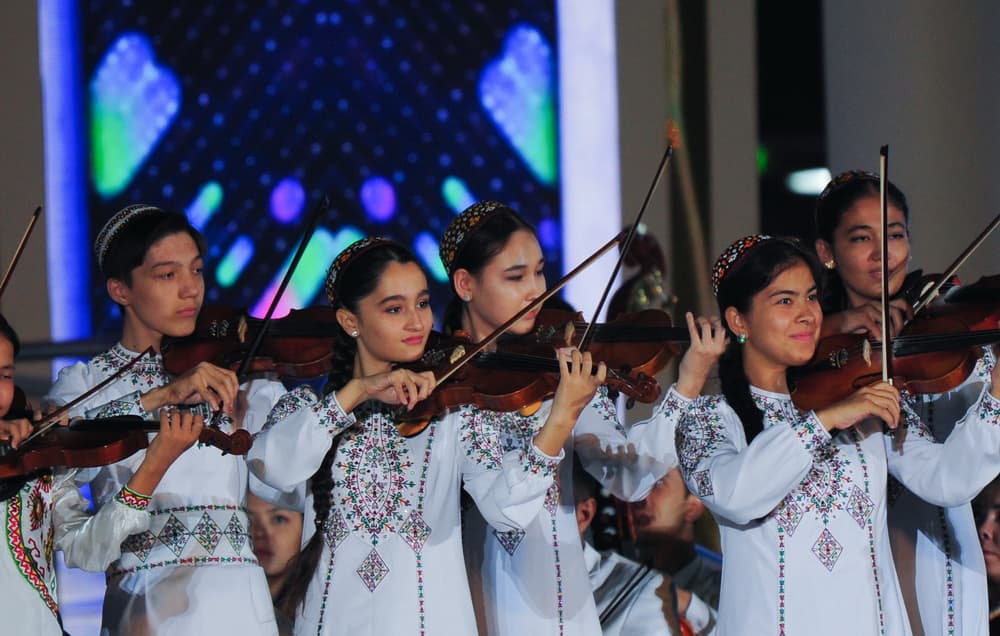 Overview of cultural events in Ashgabat and the city of Arkadag for the weekend