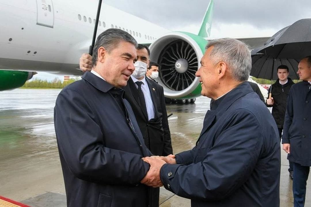 Gurbanguly Berdimuhamedowyň Tatarystana sapary başlandy