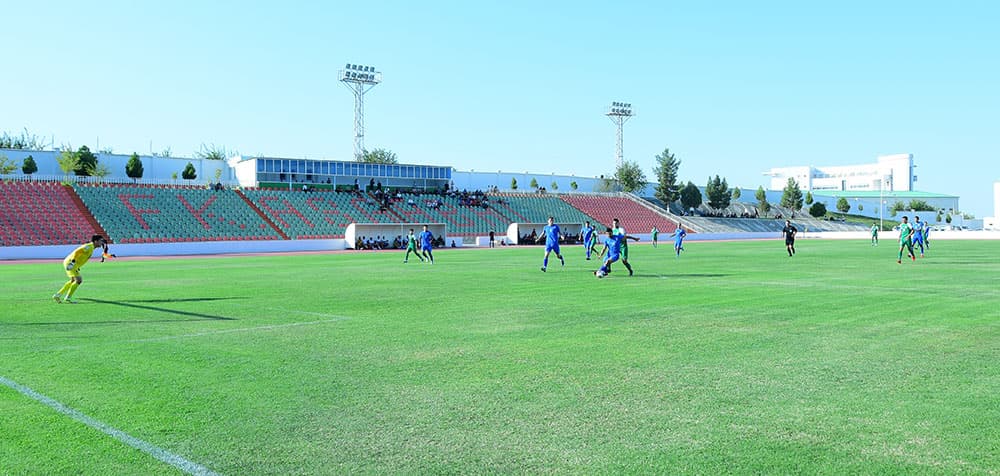 «Ашхабад» на своём поле обыграл «Мерв» в матче чемпионата Туркменистана по футболу