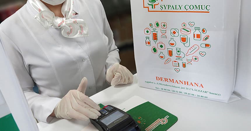 Ашхабадская аптека Şypaly Çomuç предлагает новую услугу