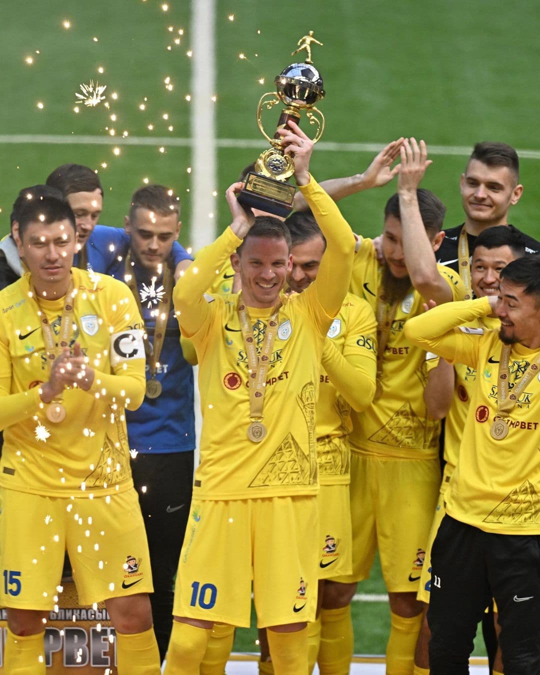 «Astana» altynjy gezek Gazagystanyň Naýbaşy kubogyna mynasyp boldy