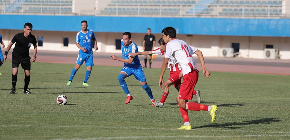 «Алтын асыр» обыграл «Мерв» в матче чемпионата Туркменистана по футболу