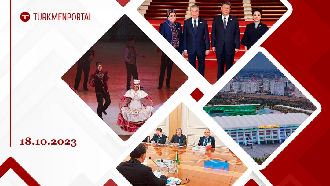 Aşgabatda Tatarystanyň Medeniýet günleri açyldy, Türkmenistanyň Halk Maslahatynyň Başlygy Hytaýa sapar bilen ugrady, «Merw» - «Altyn asyr» duşuşygynyň petekleri satuwa çykaryldy we beýleki habarlar