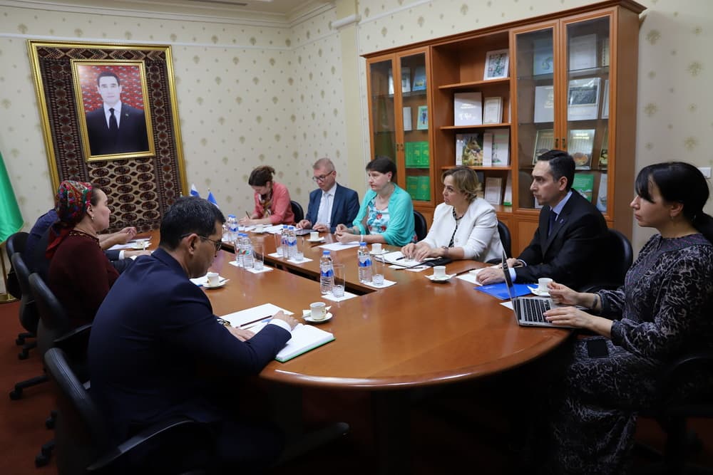 Финляндия будет содействовать укреплению институционального потенциала Аппарата Омбудсмена Туркменистана